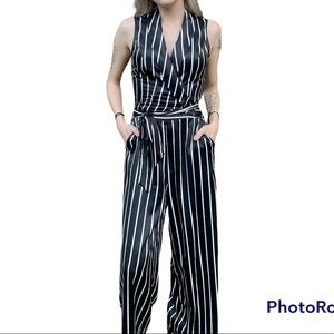 Striped Jumpsuit Pantsuit